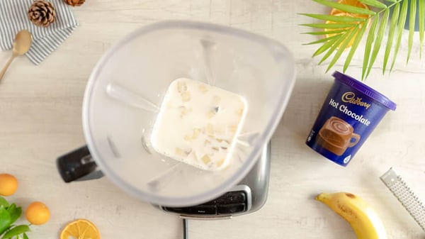 Banana & Orange Zest Hot Chocolate Step 2