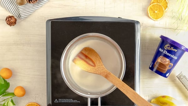 Banana & Orange Zest Hot Chocolate Step 4