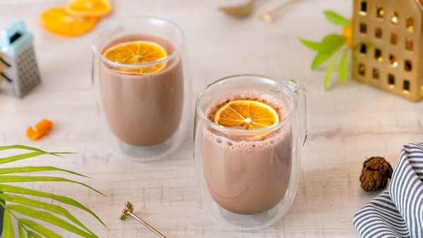 Banana & Orange Zest Hot Chocolate Step 8