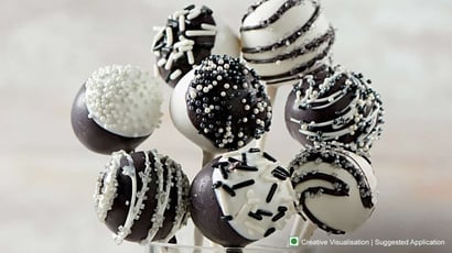Black-and-White OREO Cookie Pops