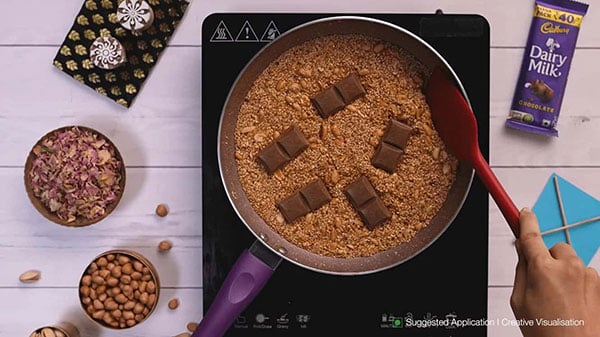 Chocolate Harvest Chikki Step 3