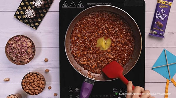 Chocolate Harvest Chikki Step 4