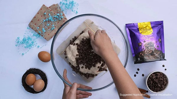 Chocolate Hot Cross Buns Step 9