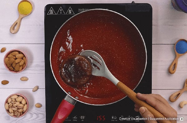 Chocolate Malpua Step 4