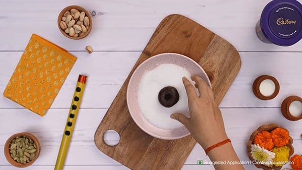 Chocolate Mathura Ke Pede Step 4
