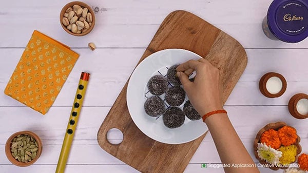 Chocolate Mathura Ke Pede Step 5