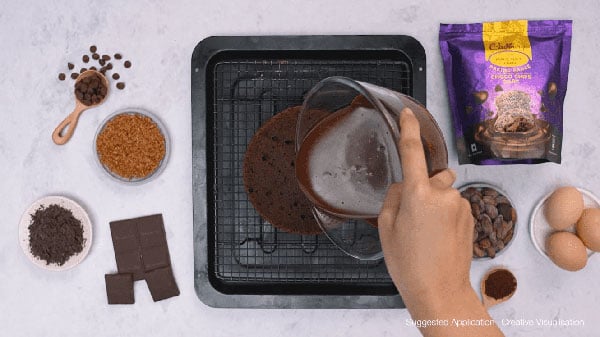 Chocolate Mud Cake Step 8