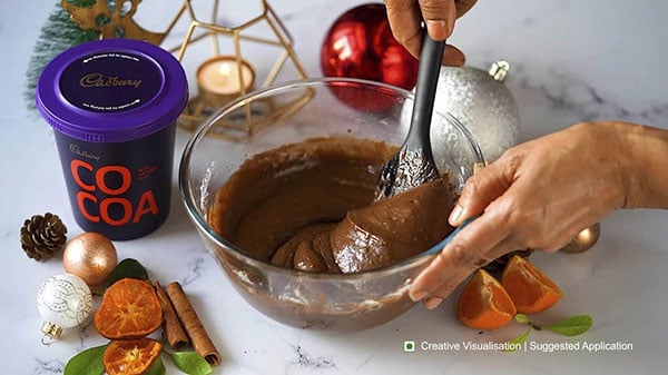 Chocolate Orange Spice Cake Step 2