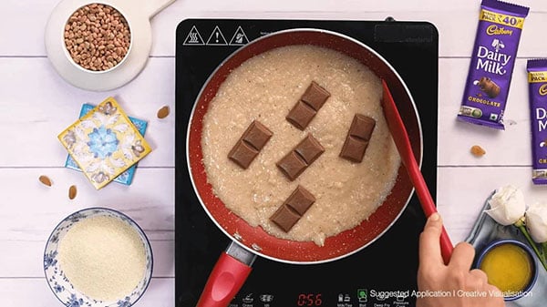 Chocolate Parsi Ravo Kheer Step 8
