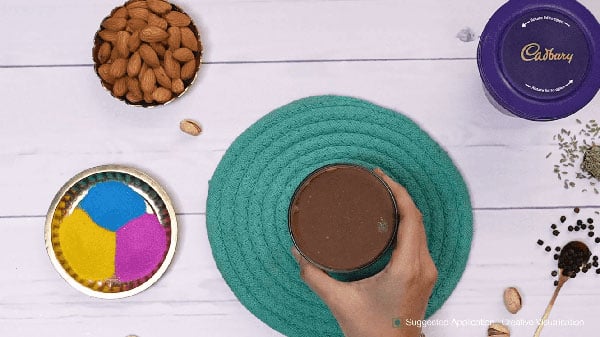 Chocolate Thandai Panna Cotta Step 10