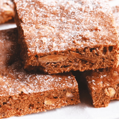 Silk Roast Almond Brownies
