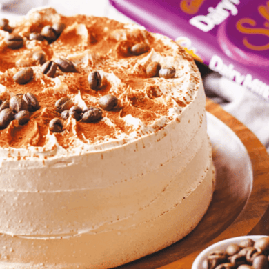 Cadbury Silk Cappuccino Cake