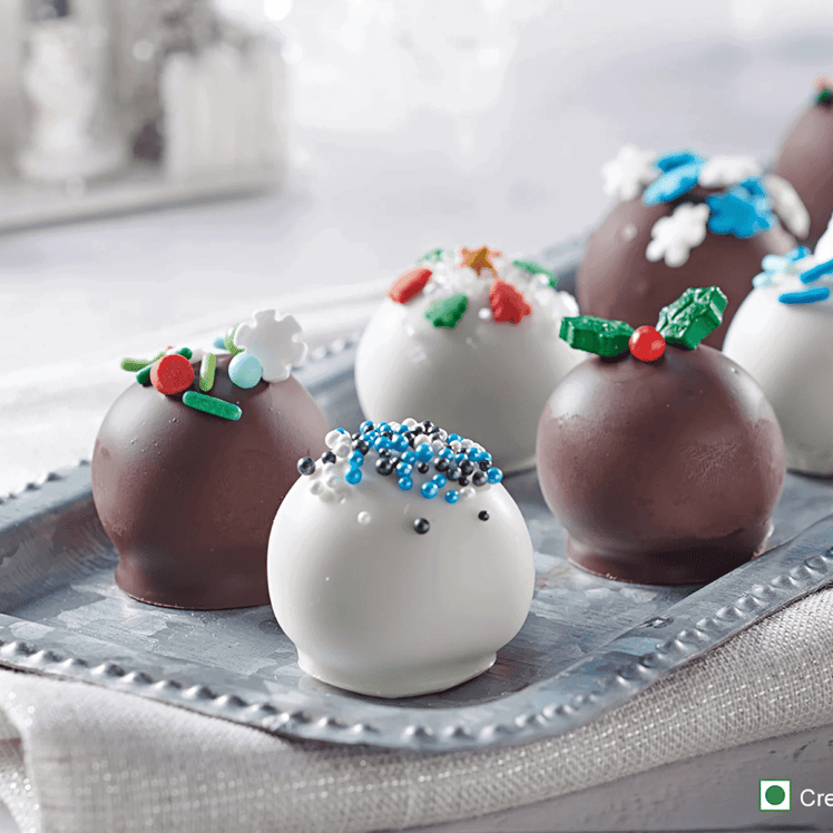 Holiday Sprinkled Oreo Cookie Balls
