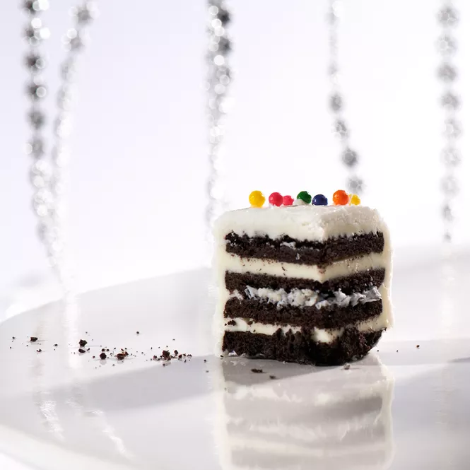 Mini Oreo Birthday Cakes