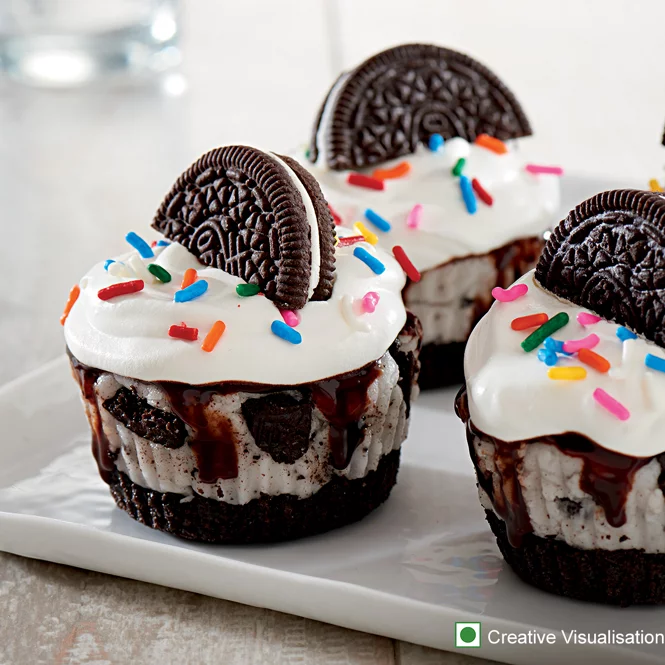 OREO Ice Cream Cupcakes