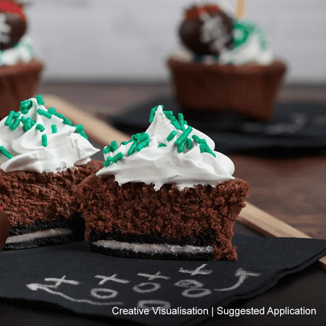 Oreo Mini Chocolate Cheesecakes