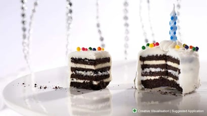 Mini Oreo Birthday Cakes