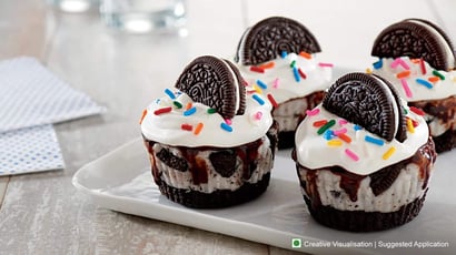 OREO Ice Cream Cupcakes