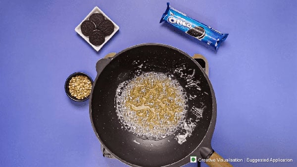 Oreo Caramel Popcorn Recipe Step 4