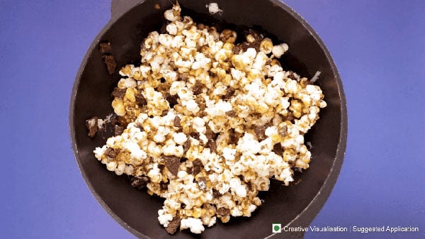 Oreo Caramel Popcorn Recipe Step 6