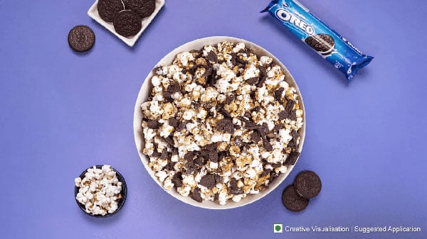 Oreo Caramel Popcorn Recipe Step 7