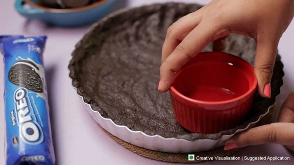 Oreo Ice Cream Tart Step 3