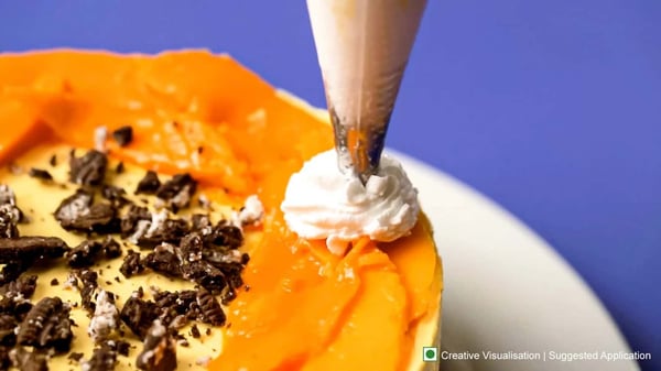 Oreo Mango Cheesecake Recipe Step 10