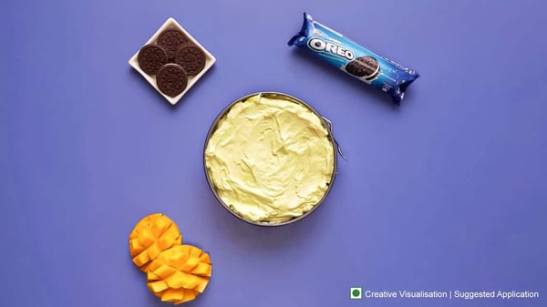 Oreo Mango Cheesecake Recipe Step 8