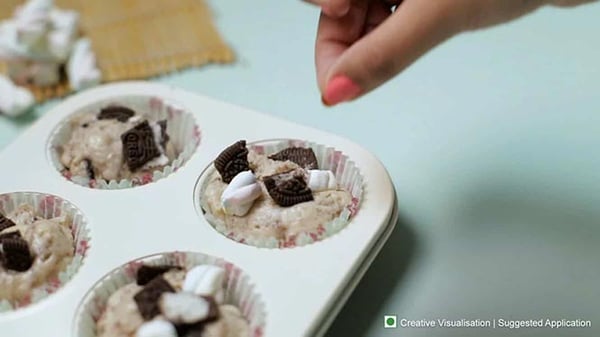 Oreo Muffins Step 8