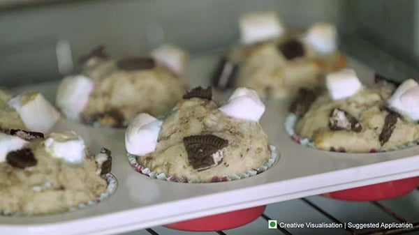 Oreo Muffins Step 9