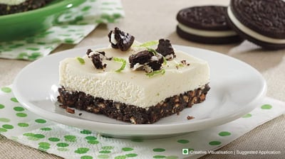 Oreo No-Bake Margarita Bars