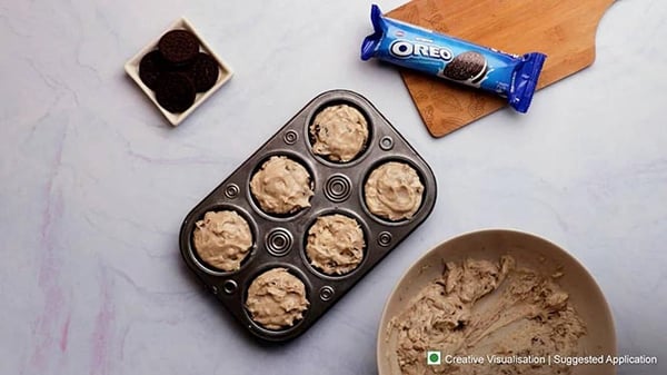 Oreo Stuffed Cupcakes Step 6