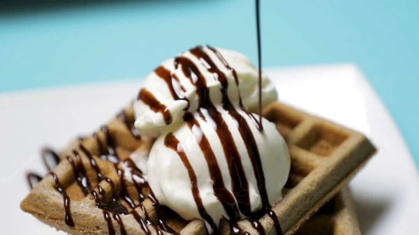 Oreo Waffles Step 10