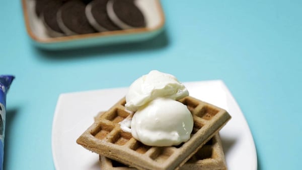 Oreo Waffles Step 9