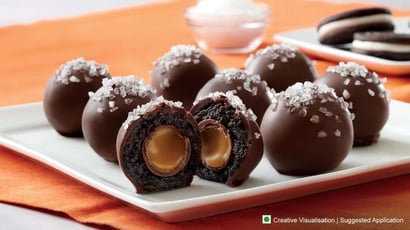 Salted Caramel-Oreo Cookie Balls