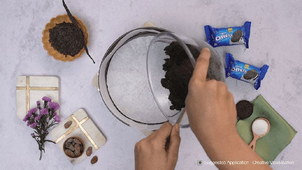 Tasty No Bake Oreo Cheesecake Step 4