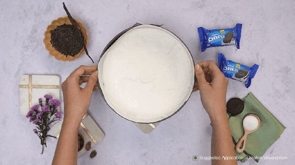 Tasty No Bake Oreo Cheesecake Step 5