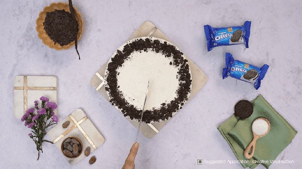 Tasty No Bake Oreo Cheesecake Step 7