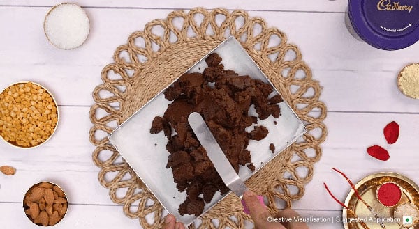 Chocolate Mysore Pak Step 5